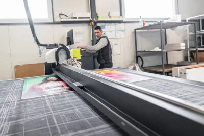 CNC Laser Cutting Machine, Engineer Working With Fiber Laser CNC Laser Cutting Machine, Engineer Working With Fiber Laser