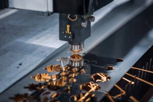Laser Cutting Metal With Custom Design Laser Cutting Metal With Custom Design